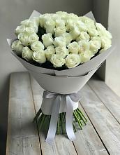 Букет 35 Белых роз в Полазне