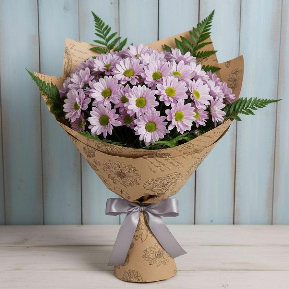 Букет цветов из: Хризантемы в Полазне
