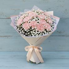 Букет цветов из:  Гвоздики в Полазне