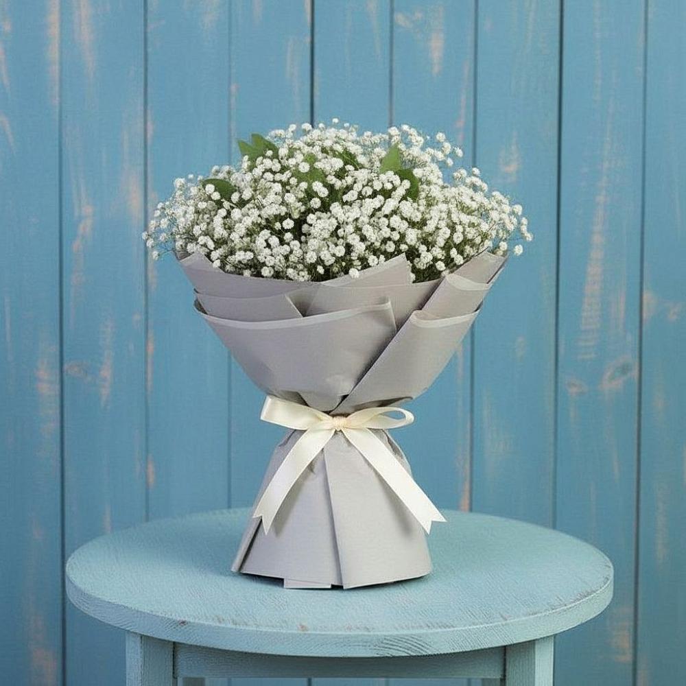 Букет цветов из: Гипсофила в Полазне