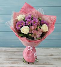 Букет цветов из:  Герберы в Полазне