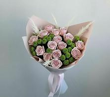 Букет цветов из:  Розы и Хризантемы #REPLACE_PRED# Полазне