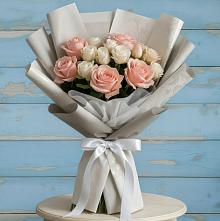 Букет цветов из:  Розы #REPLACE_PRED# Полазне