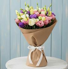 Букет цветов из:  Лизиантусы в Полазне